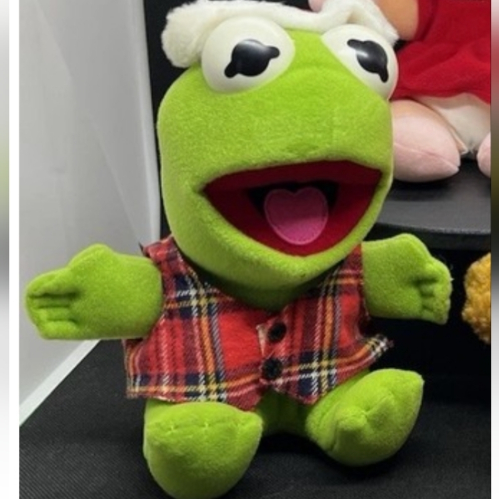 Baby, Kermit McDonald’s, 1988 Christmas Plush Jim Henson 🕊️